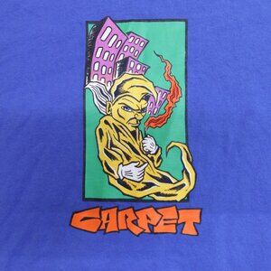 Carpet Shirt XL Blue Daniel Shimizu Baltimore Skateboarding Streetwear